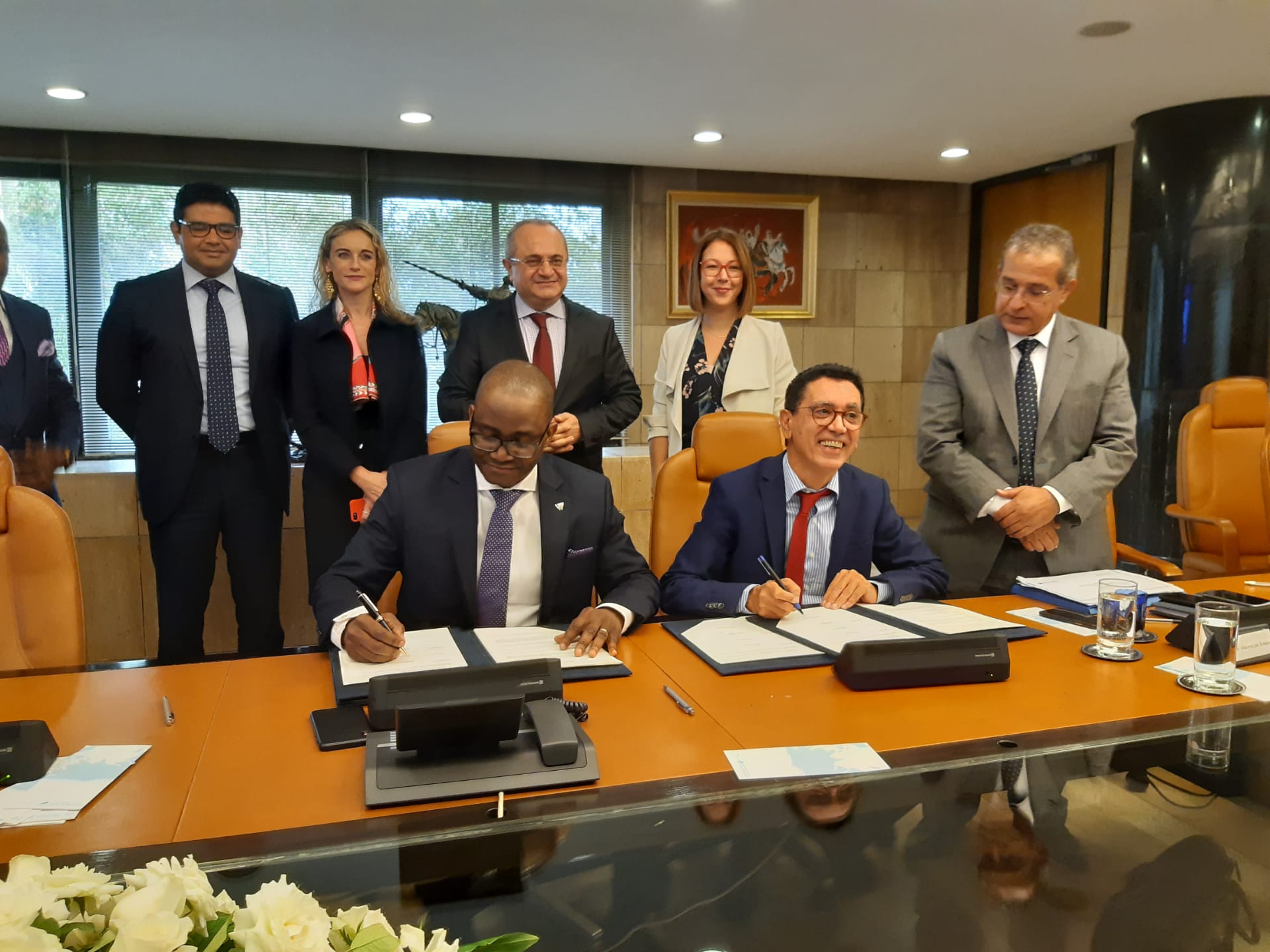 BANK OF AFRICA GROUP SIGNS A MEMORANDUM OF UNDERSTANDING WITH WEMA BANK, A NIGERIAN COMMERCIAL BANK BASED IN LAGOS.