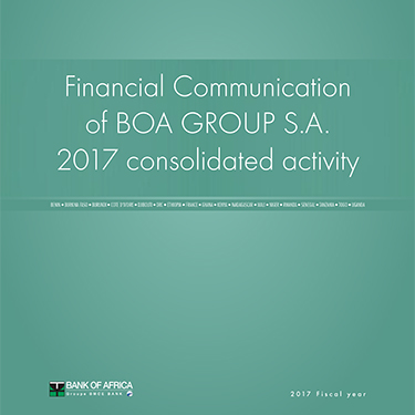 Financial Communication of BOA GROUP 2017 Cover 1