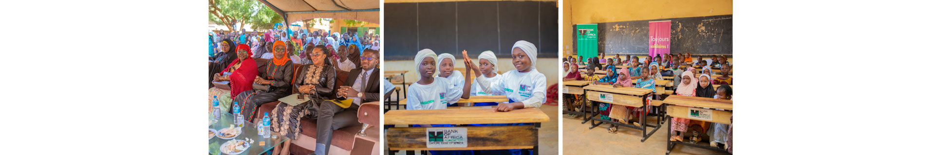 Niger : Rénovations et équipements de salles de classe à Dosso et Niamey