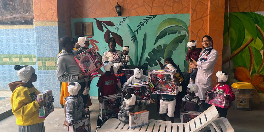 remise de cadeaux MARRAKECH